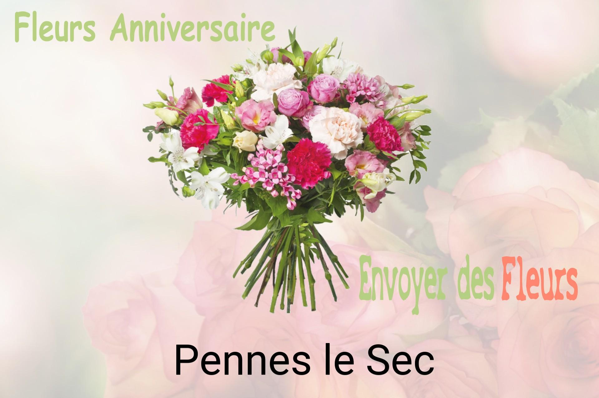 Bouquet de fleurs d’anniversaire livré à Pennes-le-Sec